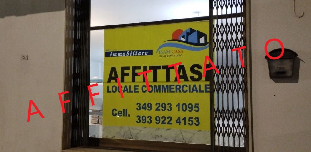 LOCALE COMMERCIALE AFFITTO