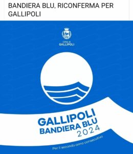 Bandiera Blu riconferma per Gallipoli logo